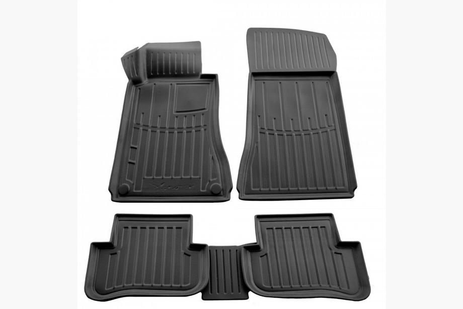 Mercedes C-klass W203 2000–2007 Stingray 3D bilmattor (5 st, polyuretan) Image