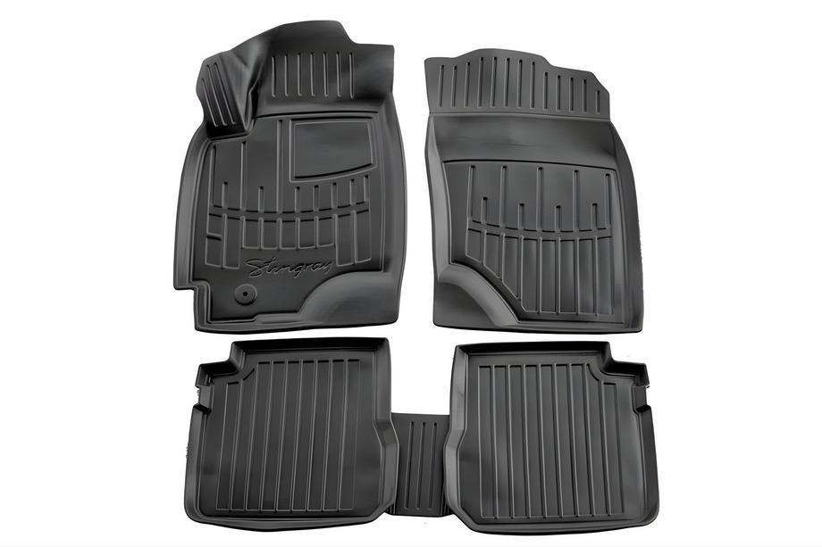 Mitsubishi Outlander 2001–2006 Stingray 3D gummimattor (2003-2006, 5 st, polyuretan) Image