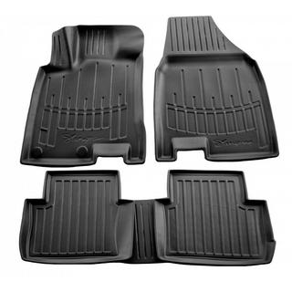 Stingray 3D gummimattor (för +2, set 5 st, polyuretan) Nissan Qashqai 2007–2010