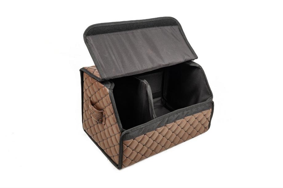 ECO bagageutrymmes-organiseringsväska (50x30x30, brun) Foto 5