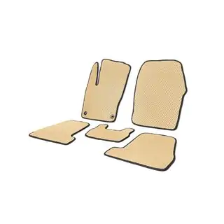 EVA bilmattor (beige) foto 2