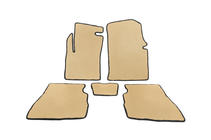 Ford Fusion 2002–2012 EVA bilmattor (beige) foto 1