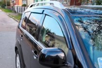 Peugeot 4007 2007–2013 Vindavvisare för sidorutor (4 st, HIC) foto 1
