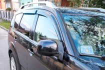 Peugeot 4007 2007–2013 Vindavvisare för sidorutor (4 st, HIC) foto 5