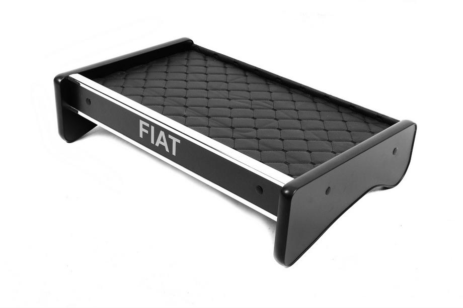 Fiat Ducato 2006–2025 Instrumentbrädshylla (svart med svart söm) Image