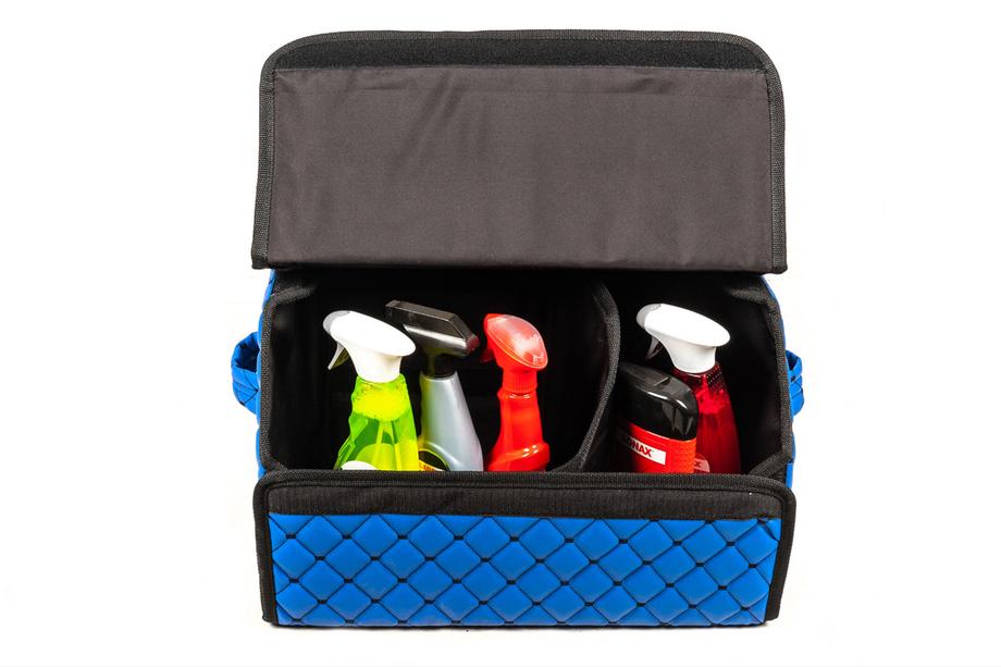 ECO bagageutrymmes-organizerväska (50x30x30, blå) Foto 5