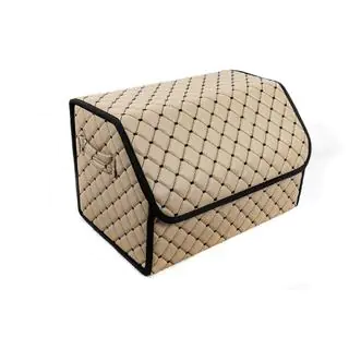Bagageutrymmes-organizer väska ECO (50x30x30, beige) foto 4