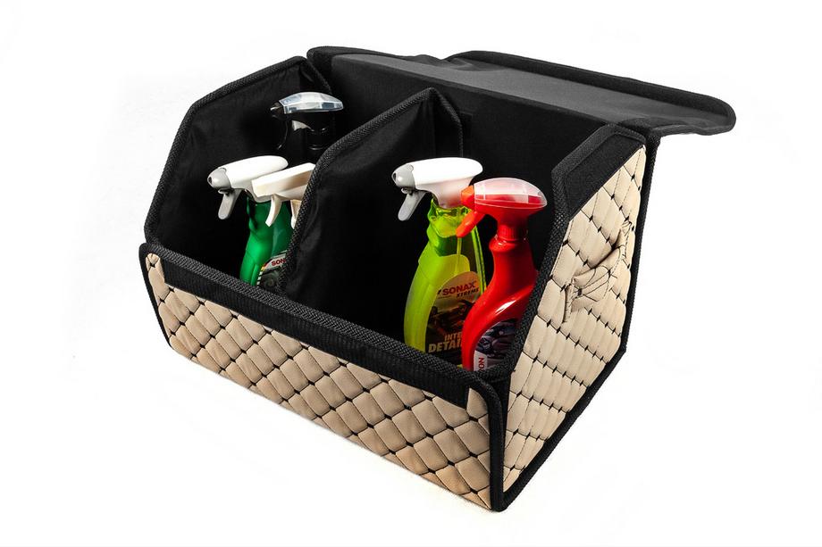 Bagageutrymmes-organizer väska ECO (50x30x30, beige) Foto 2