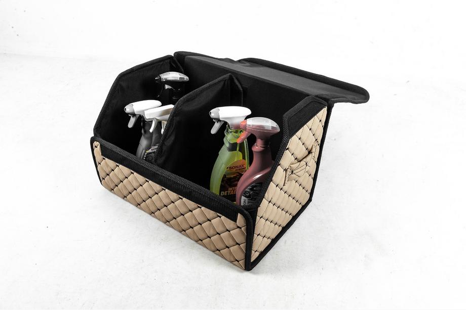 Bagageutrymmes-organizer väska ECO (50x30x30, beige) Foto 6