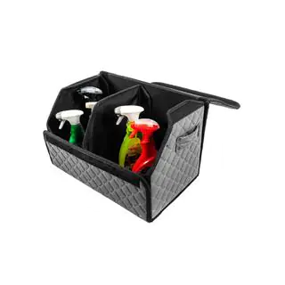 ECO bagageutrymmes-organizer väska (50x30x30, grå) foto 2