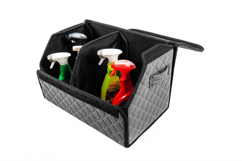 ECO bagageutrymmes-organizer väska (50x30x30, grå) Foto 2