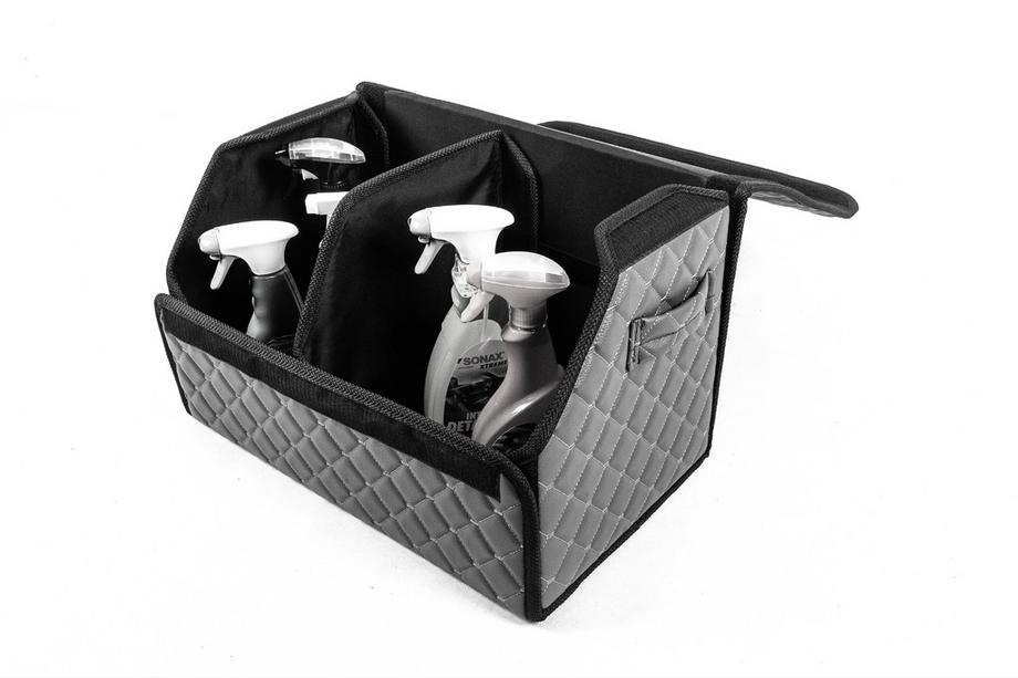 ECO bagageutrymmes-organizer väska (50x30x30, grå) Foto 6