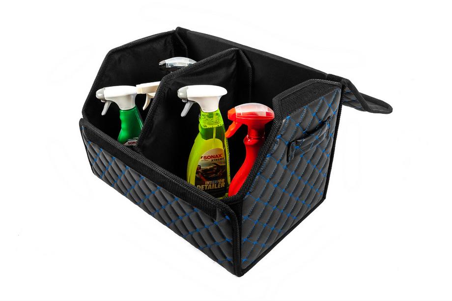 ECO bagageutrymmesorganizer väska (50x30x30, Eco-Blue) Foto 6