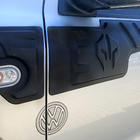 Volkswagen Amarok 2010–2022 Övre dörrlister (6 st, ABS) foto 4