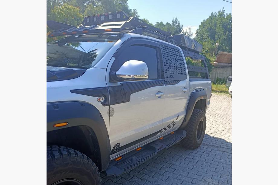 Volkswagen Amarok 2010–2022 Övre dörrlister (6 st, ABS) Image