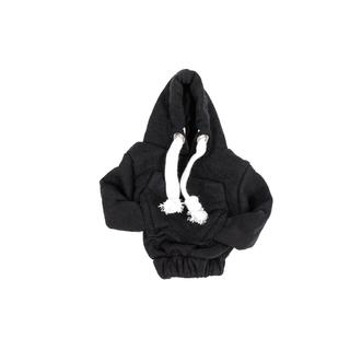 Hoodie-växelspaksdamask (svart, vit snodd) foto 3