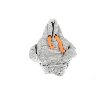 Hoodie-växelspakskydd (grå, orange snöre) foto 3