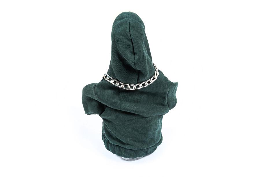 Hoodie-överdrag till växelspak (grön, röd dragsko) Foto 4