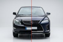 Lexus RX 2003–2009 Faceliftkit för 2021 (stötfångare, strålkastare, bakljus) foto 1