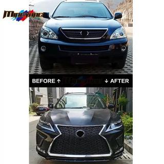 Faceliftkit för 2021 (stötfångare, strålkastare, bakljus) Lexus RX 2003–2009 foto 2
