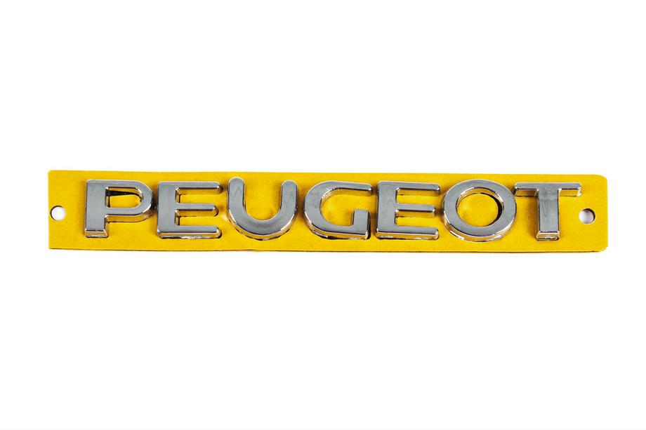Peugeot 207 2006–2014 Peugeot 8665.PW textemblem (137 x 15 mm) Image