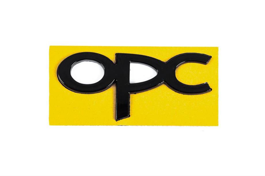 Opel OPC-emblem 36 × 85 mm (svart) Image