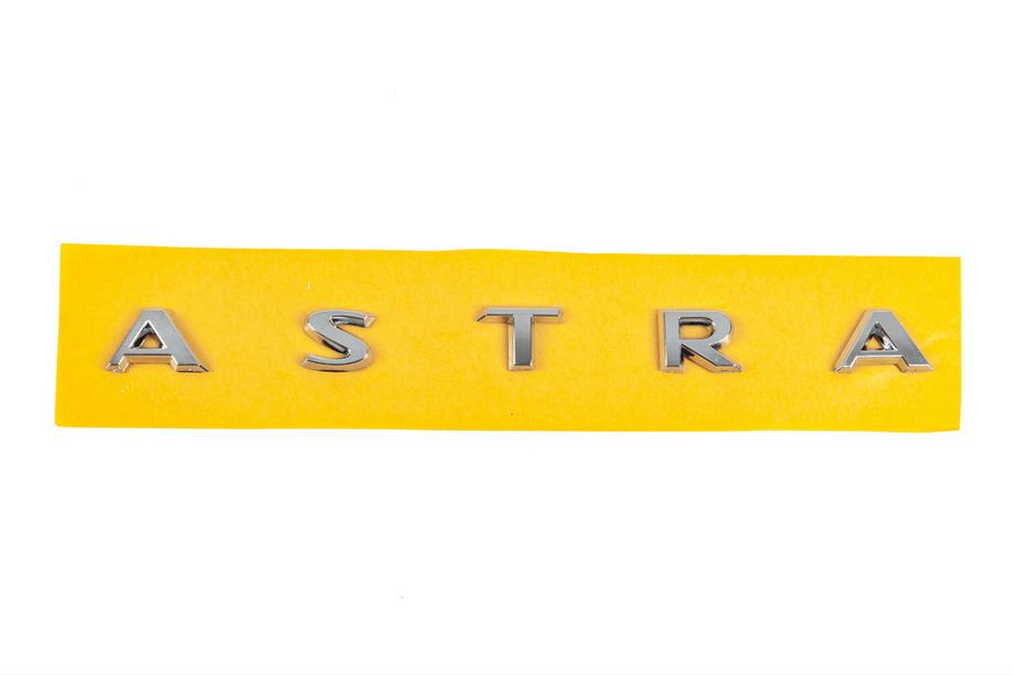 Opel Astra J 2009–2015 Astra textemblem 177227AJ (225 x 16 mm) Image