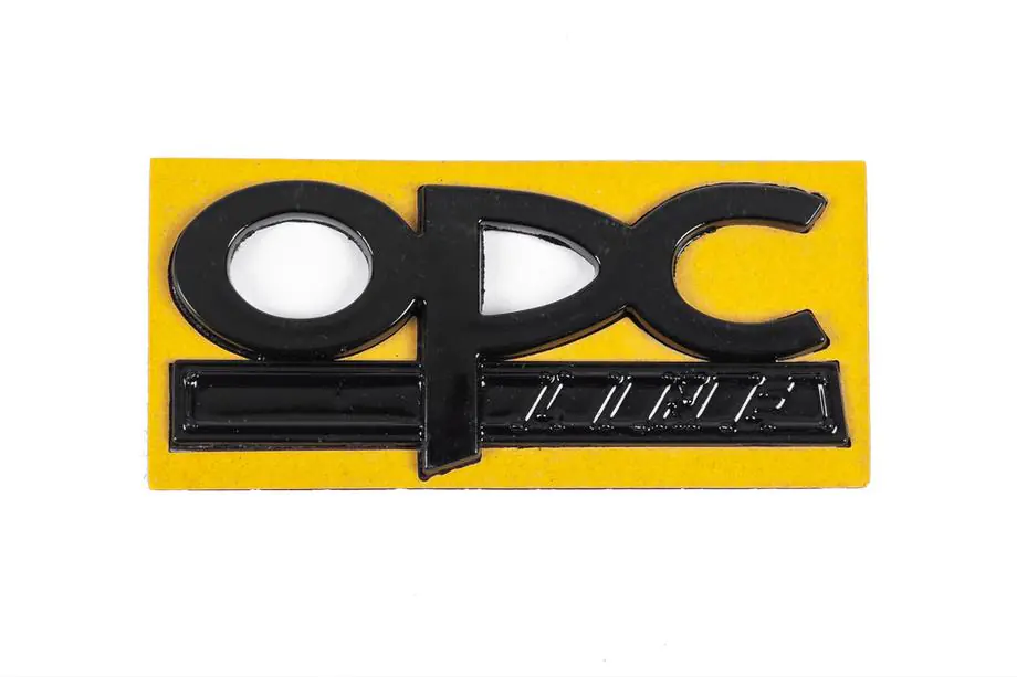 Opel OPC Line emblem 32 x 85 mm (svart) Image