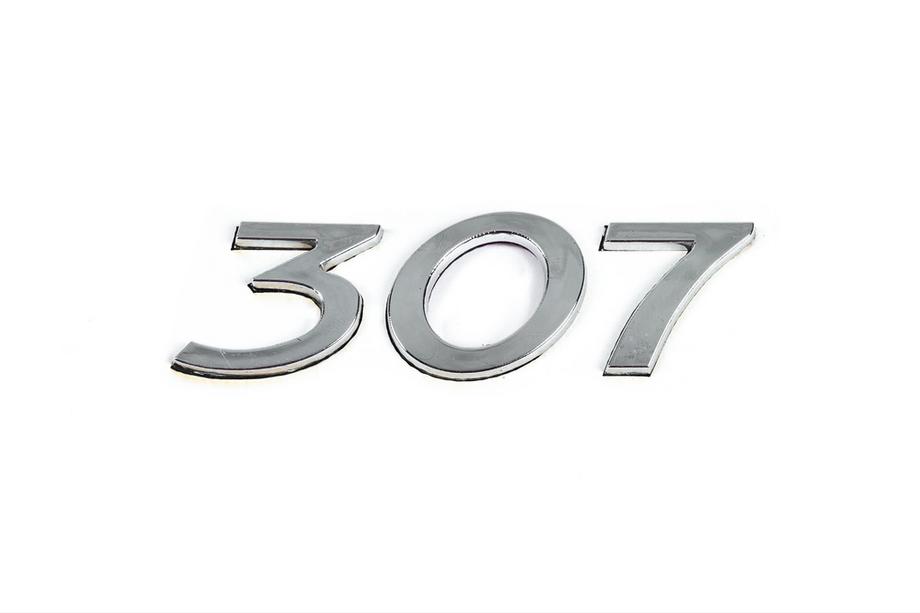 Peugeot 307 2001–2008 Emblem 307 (105 x 30 mm) Image