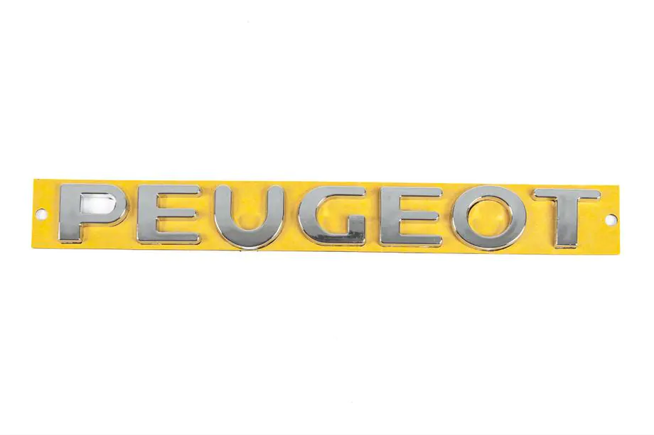 Peugeot 407 2004–2011 Peugeot textemblem 8665CH (185 x 21 mm) Image
