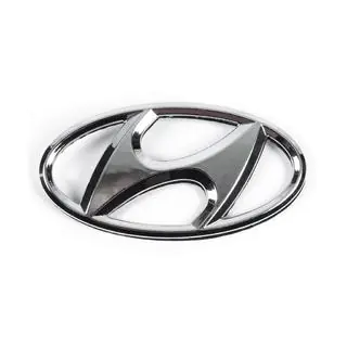 Emblem 86300-1J500 (125 x 65 mm) Hyundai I-20 2008–2012 foto 1