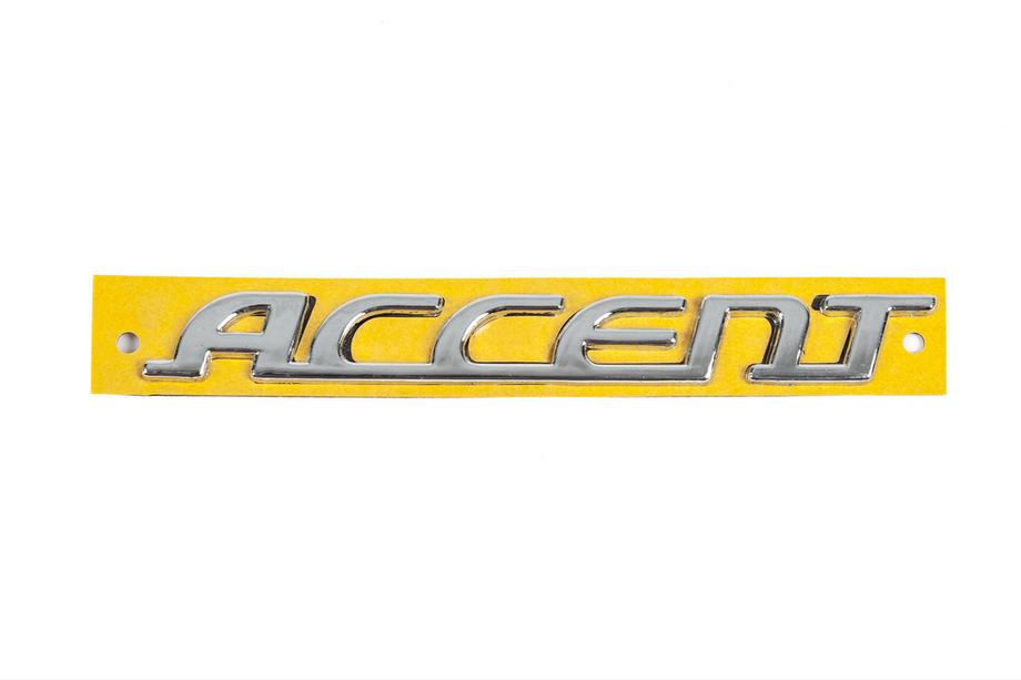 Hyundai Accent 2006–2010 Accent emblem (155 x 18 mm) Image