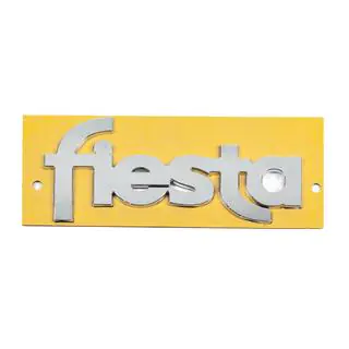 Fiesta emblem YS61B42528AA (117 mm x 52 mm) foto 1