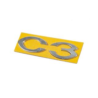 Emblem C3 (113 x 30 mm) Citroen C-3 2009–2016 foto 2