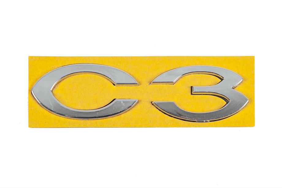 Citroen C-3 2009–2016 Emblem C3 (113 x 30 mm) Image