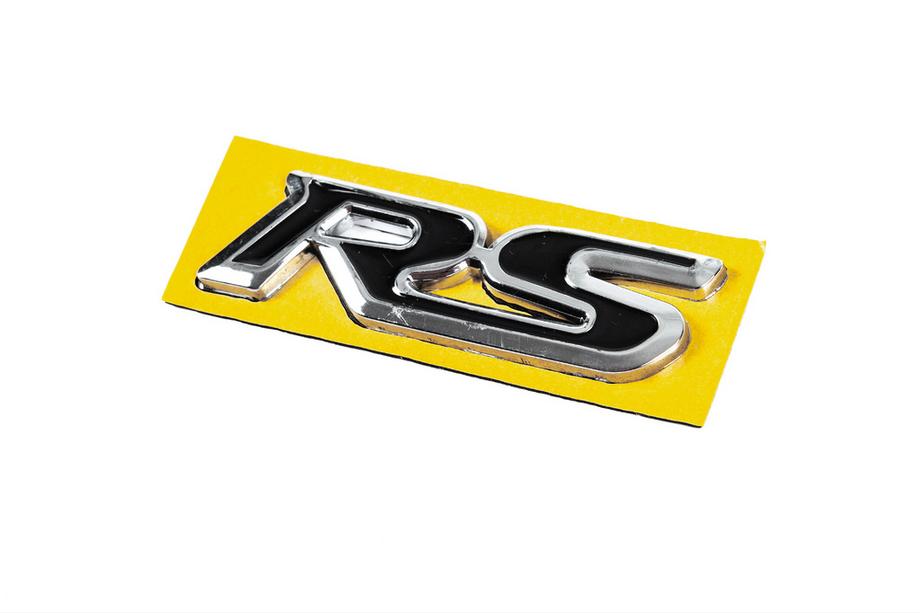 Honda RS-emblem svart med krom (95 x 25 mm) Foto 2