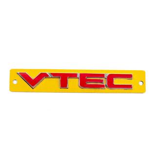 VTEC-emblem röd med krom (110 x 15 mm) foto 1