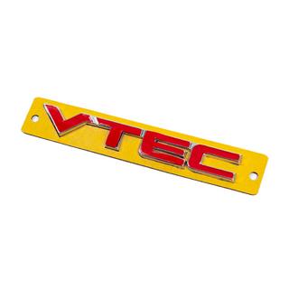 VTEC-emblem röd med krom (110 x 15 mm) foto 2