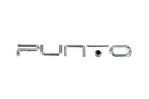 Fiat Punto Grande/EVO 2006–2018 Punto textemblem för EVO (svart punkt, 2037b) foto 1