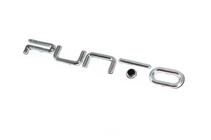 Fiat Punto Grande/EVO 2006–2018 Punto textemblem för EVO (svart punkt, 2037b) foto 2