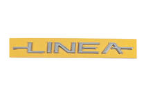 Fiat Linea 2006–2018 Linea modellbeteckning emblem 51767266 (180 mm x 16 mm) foto 1