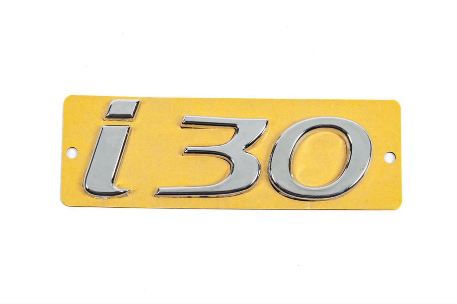 Hyundai I-30 2007–2011 I30 emblem (108 x 37 mm) Image