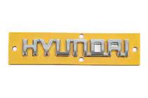 Hyundai textemblem (10.0 cm x 1.5 cm) foto 1