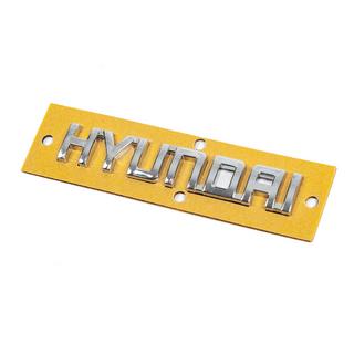 Hyundai textemblem (10.0 cm x 1.5 cm) foto 2