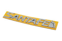 Hyundai Santa Fe 2 2006–2012 SantaFe emblem (ny design, 210 x 30 mm) foto 2