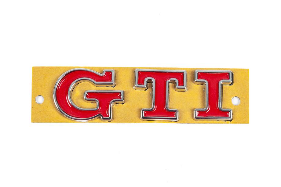 GTI-emblem (90 x 25 mm) Foto 1