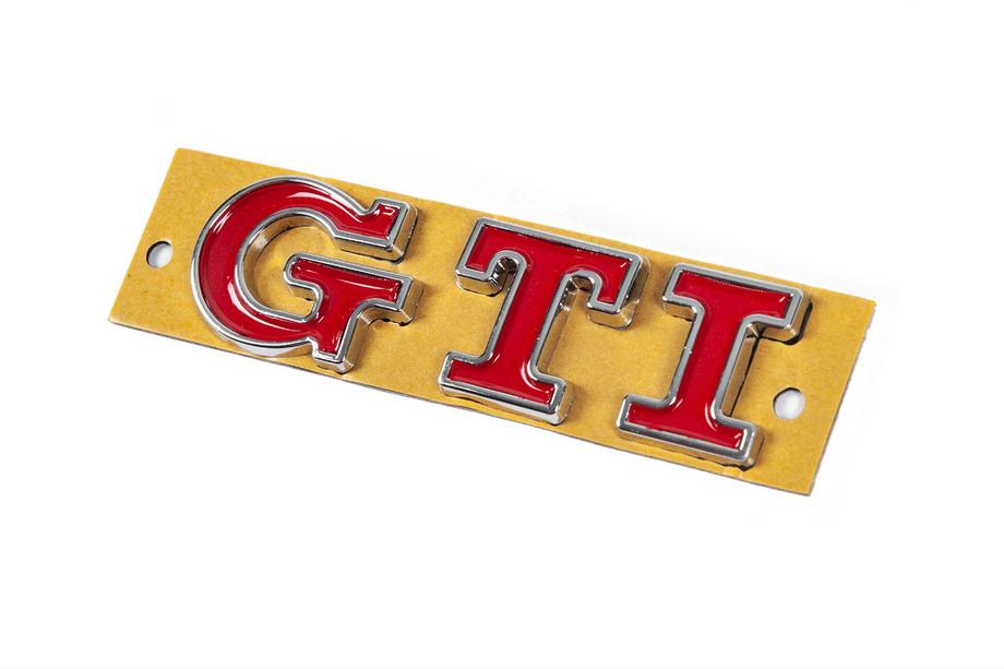 GTI-emblem (90 x 25 mm) Foto 2