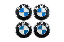 BMW Fälgdekaler 56 mm J1012 (4 st) foto 1