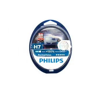 Philips H7 55W 12972RV RacingVision +150% strålkastarlampa foto 1