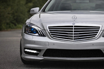 Mercedes S-class W221 2005–2013 Restyling-strålkastare fram (Maybach-design X222) foto 3